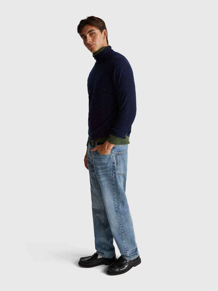 TURTLE NECK SWEATER Men image number 3